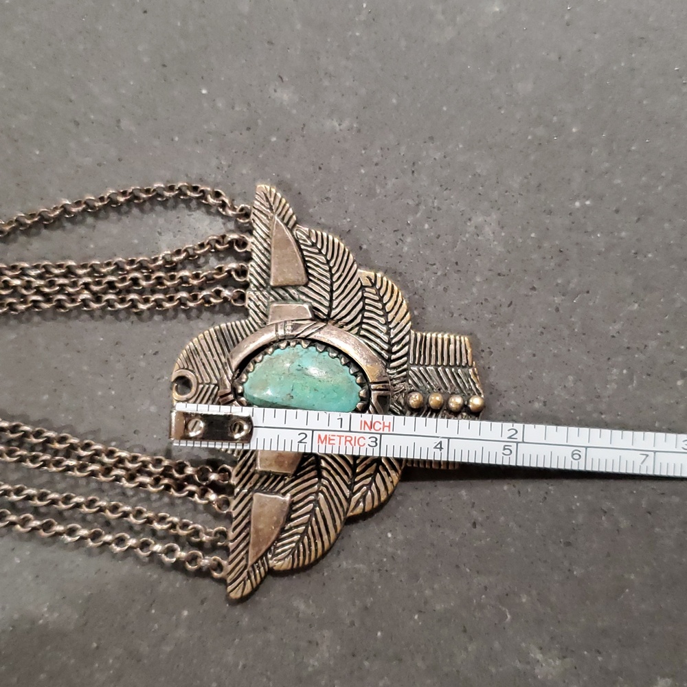 Vintage Spell Dark Side of the Moon Necklace - Picture 10 of 11